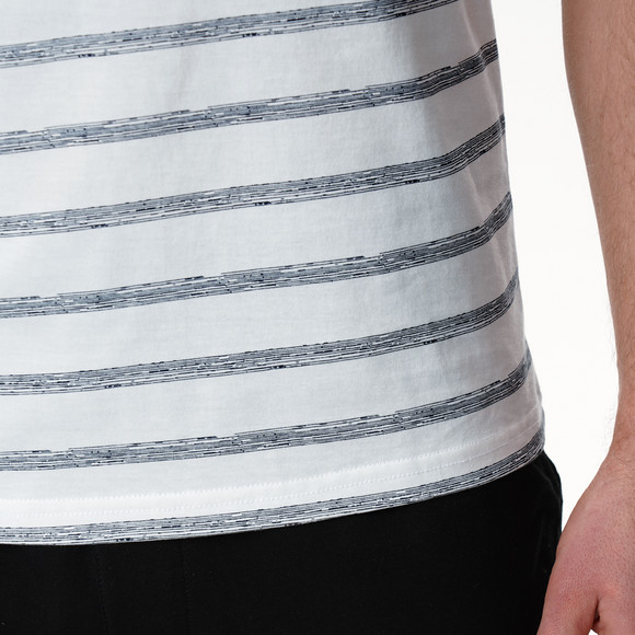 Herren Schlafshirt im Streifen-Look