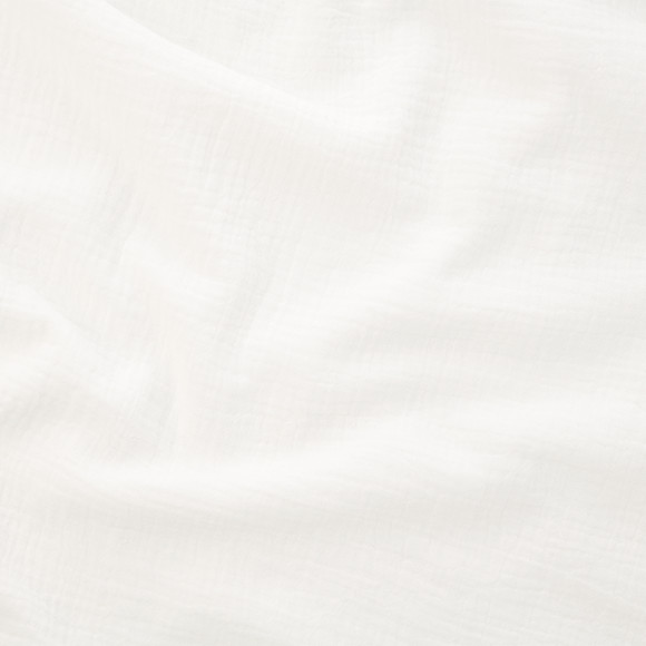 Mousseline sjaal voor dames effen kleur