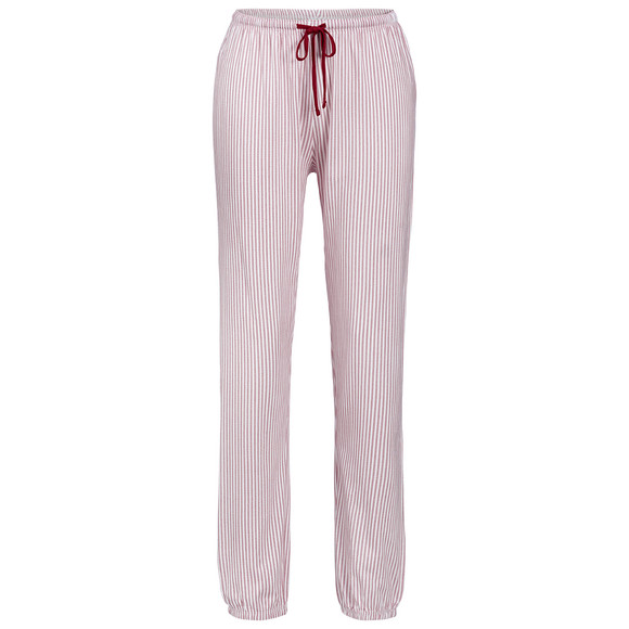 Damen Schlafhose gestreift