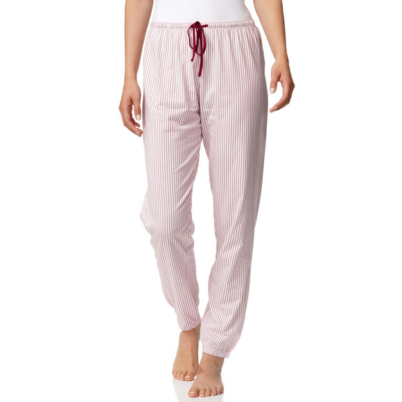 Damen Schlafhose gestreift