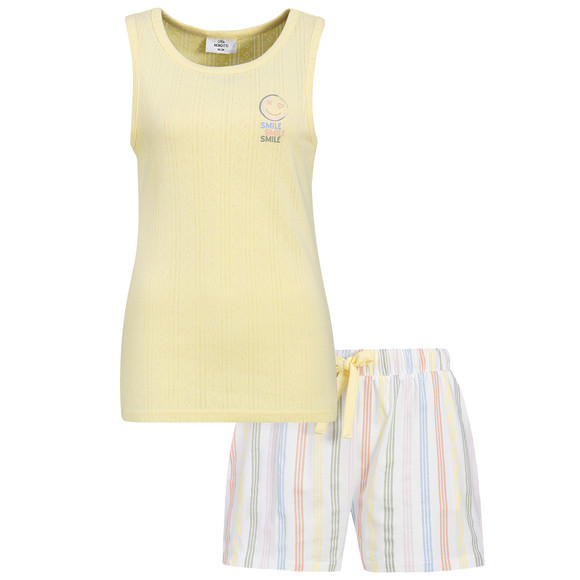 Damen Shorty mit Smiley-Print