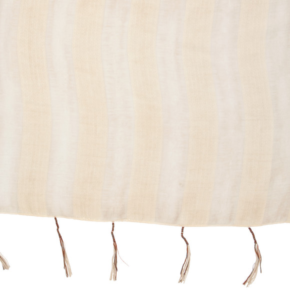 Damen Tuch mit bunten Tasseln