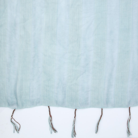 Damen Tuch mit bunten Tasseln