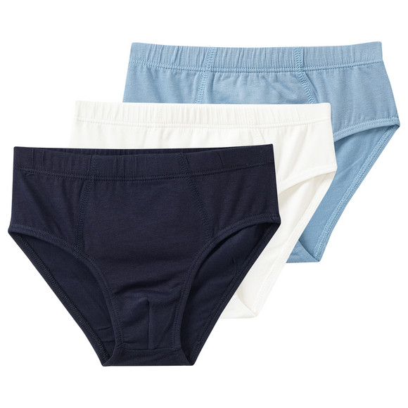 3 Jungen Slips aus Bio-Baumwolle