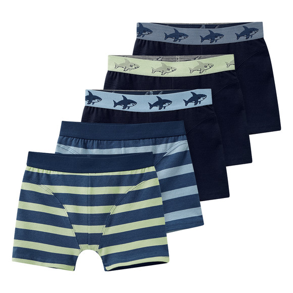 5 Jungen Boxer aus Bio-Baumwolle