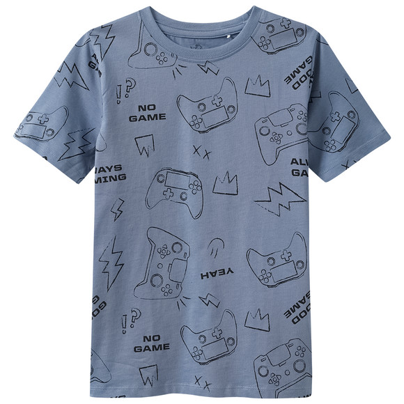 Shorty voor jongens met gamingprints