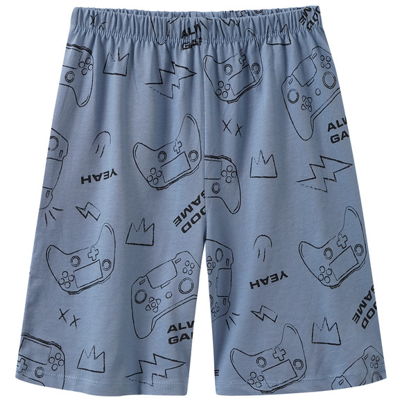 Shorty voor jongens met gamingprints