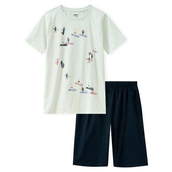 Jungen Shorty mit Surf-Motiv