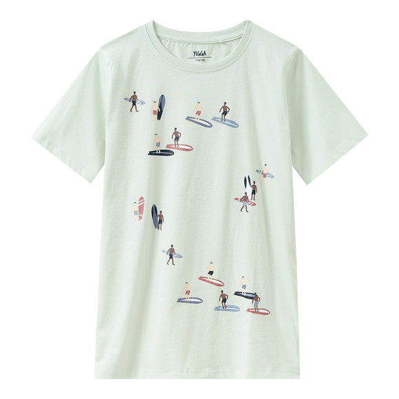 Jungen Shorty mit Surf-Motiv