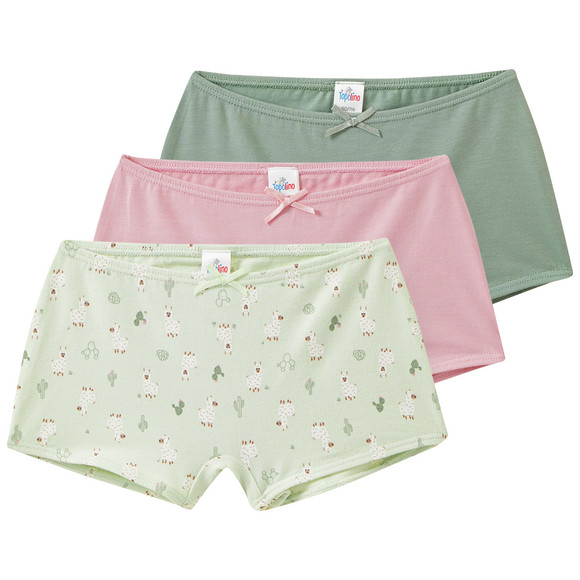 3 Mädchen Pantys mit Bio-Baumwolle