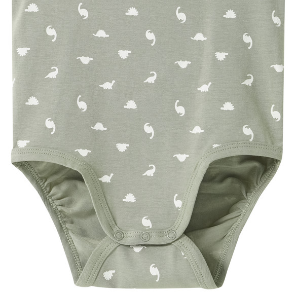Baby body met dinosaurusprint all-over