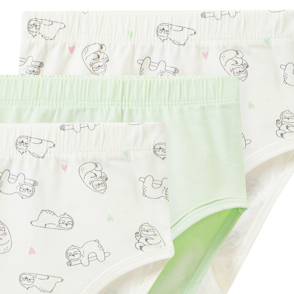 3 Baby Slips aus Bio-Baumwolle