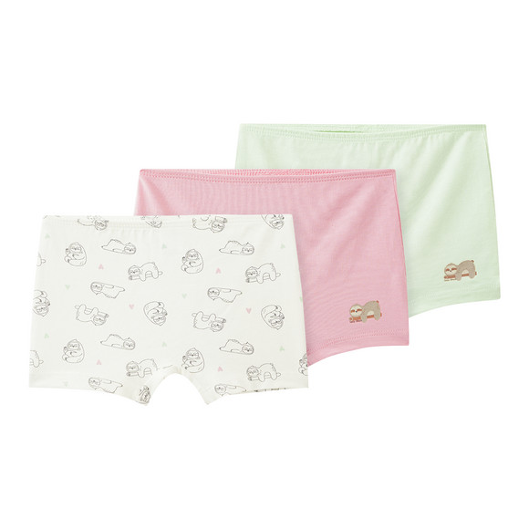 3 Baby Pantys aus Bio-Baumwolle