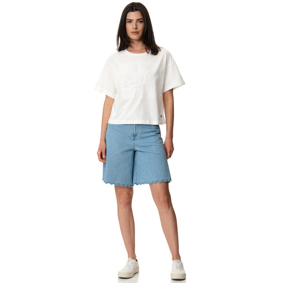 Damen T-Shirt mit Applikationen