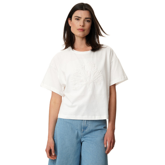 Damen T-Shirt mit Applikationen