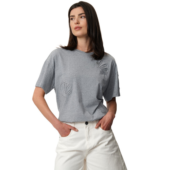Damen T-Shirt mit Applikationen