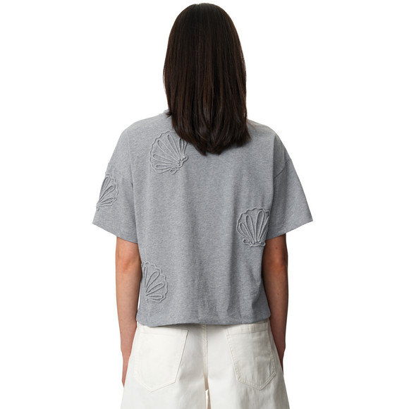 Damen T-Shirt mit Applikationen