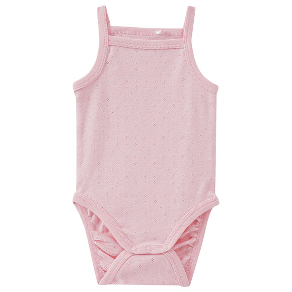 Newborn Body ärmellos rosa