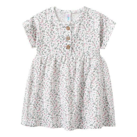Baby Kleid mit Blumen-Allover