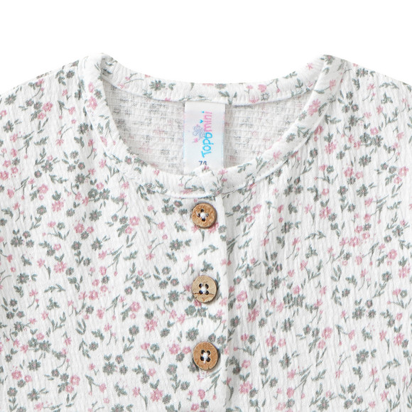 Baby Kleid mit Blumen-Allover