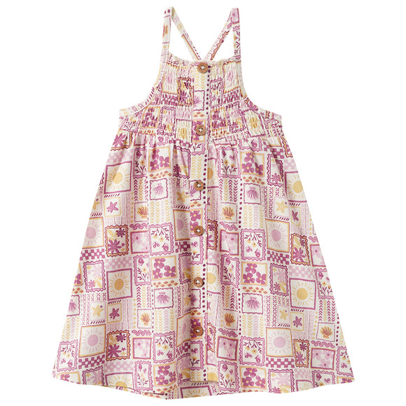 Baby Kleid im Patchwork-Dessin