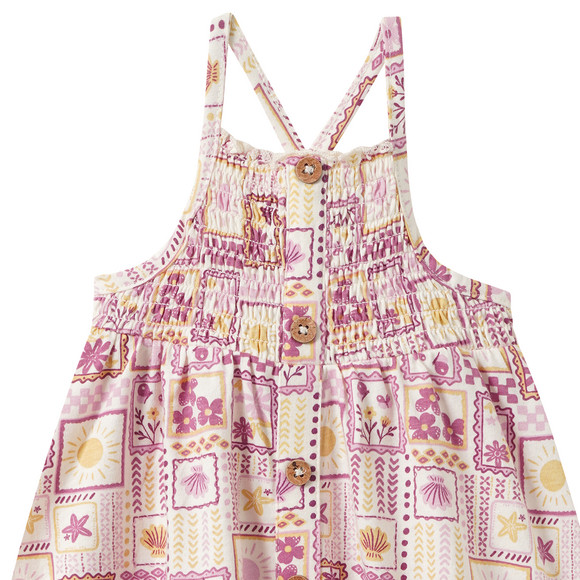 Baby Kleid im Patchwork-Dessin