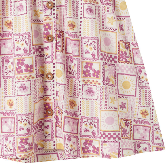 Baby Kleid im Patchwork-Dessin