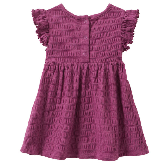 Baby Kleid mit Struktur-Muster