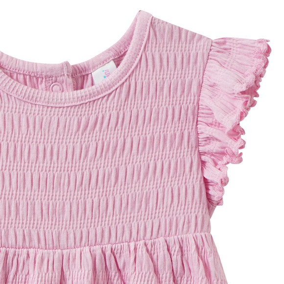 Baby Kleid mit Struktur-Muster