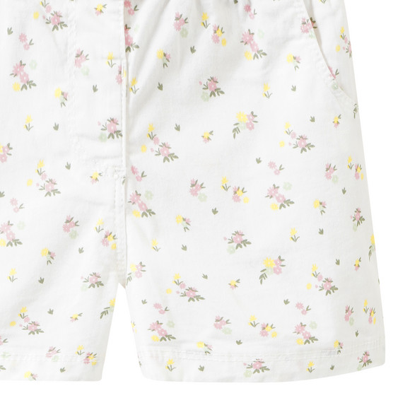 Baby Shorts mit Blümchen-Print