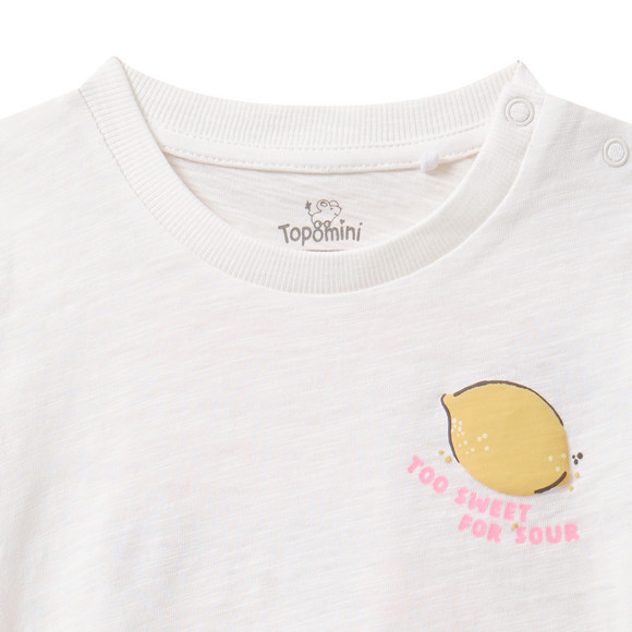 Baby T-Shirt mit Rücken-Print