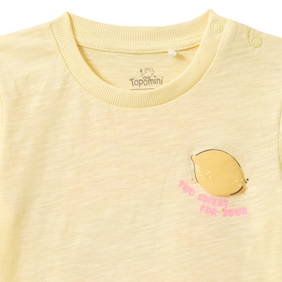 Baby T-Shirt mit Rücken-Print
