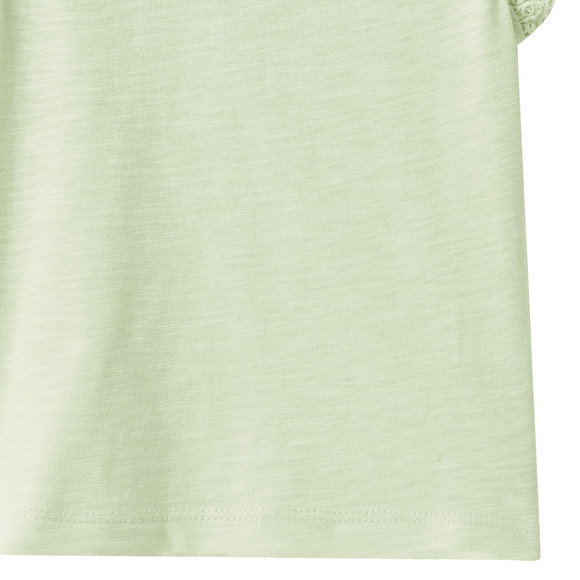Baby T-Shirt mit Lochstickerei