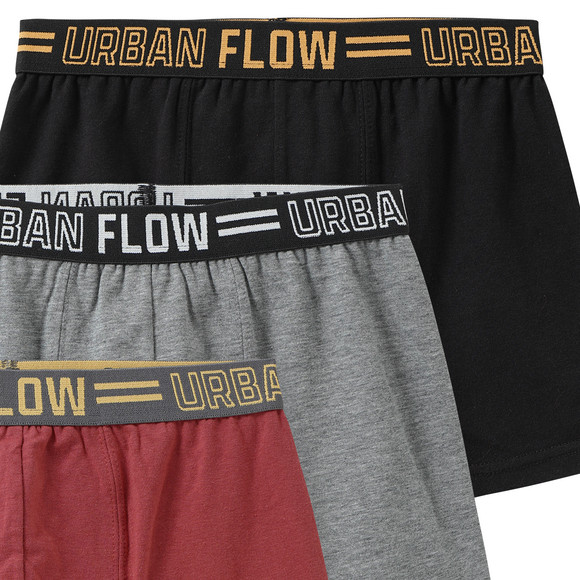 3 Jungen Boxer mit Bio-Baumwolle