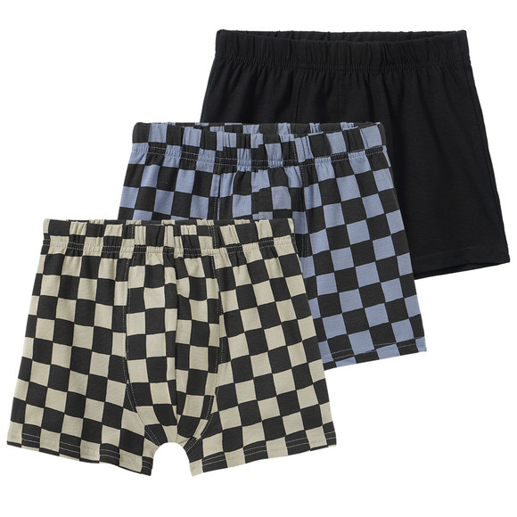 3 Jungen Boxer aus Bio-Baumwolle