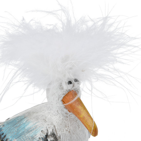 Deko-Möwe mit Feder-Detail
