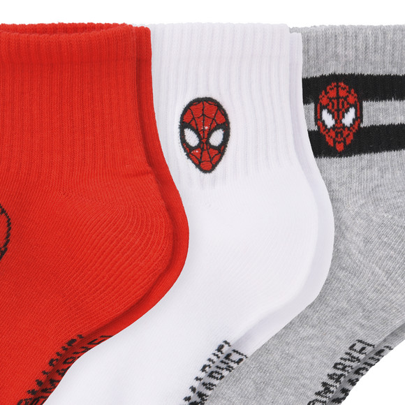 3 paar Spider-Man-sneakersokken, enkellengte