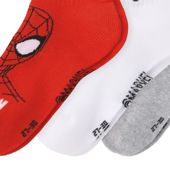 3 paar Spider-Man-sneakersokken, enkellengte