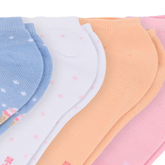 4 Paar Mädchen Sneaker-Socken im Set