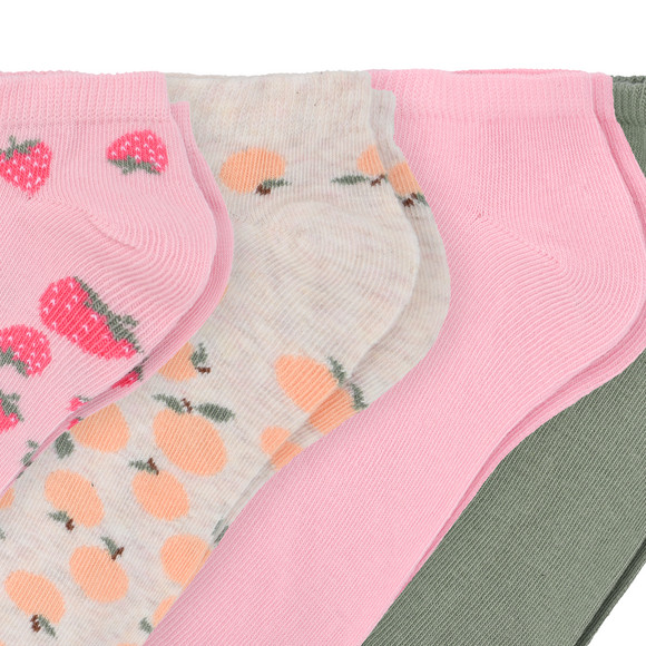 4 Paar Mädchen Sneaker-Socken im Set