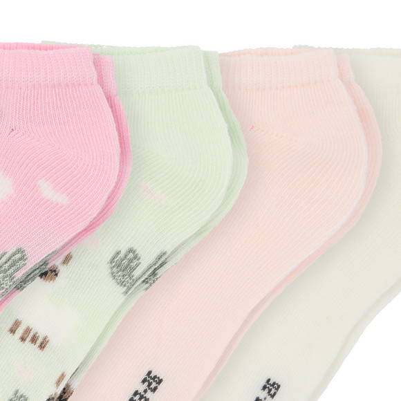 4 Paar Mädchen Sneaker-Socken im Set
