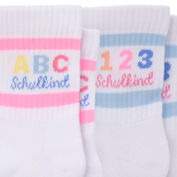2 Paar Mädchen Socken zur Einschulung