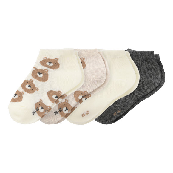 4 Paar Baby Sneaker-Socken im Set