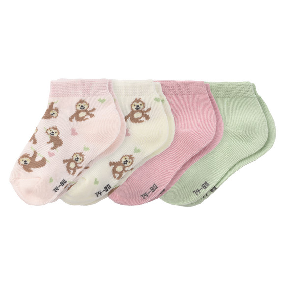 4 Paar Baby Sneaker-Socken im Set
