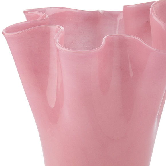 Große Vase aus Glas