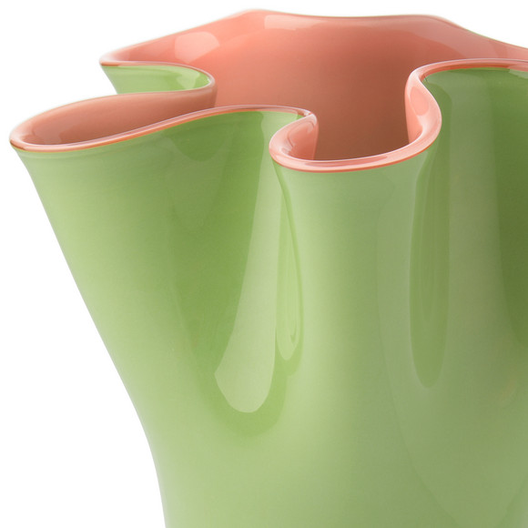 Große Vase aus Glas