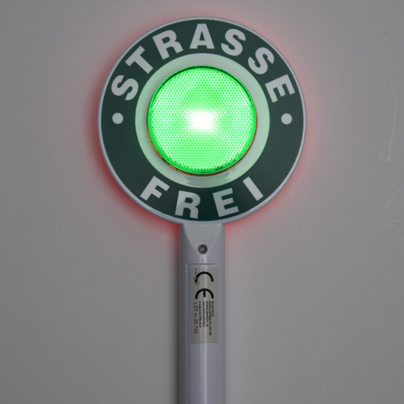 Feuerwehr-Kelle mit Licht