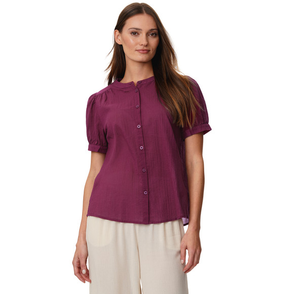 Damen Bluse mit Knopfleiste