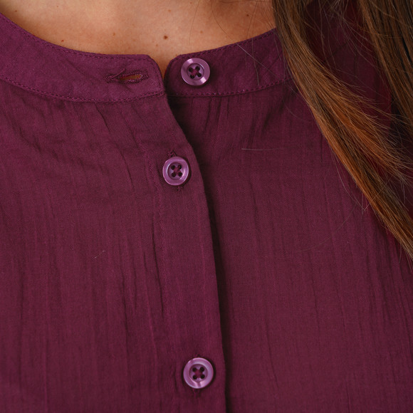 Damen Bluse mit Knopfleiste