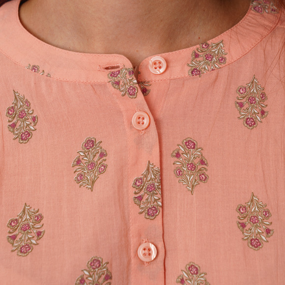 Damen Bluse mit Knopfleiste